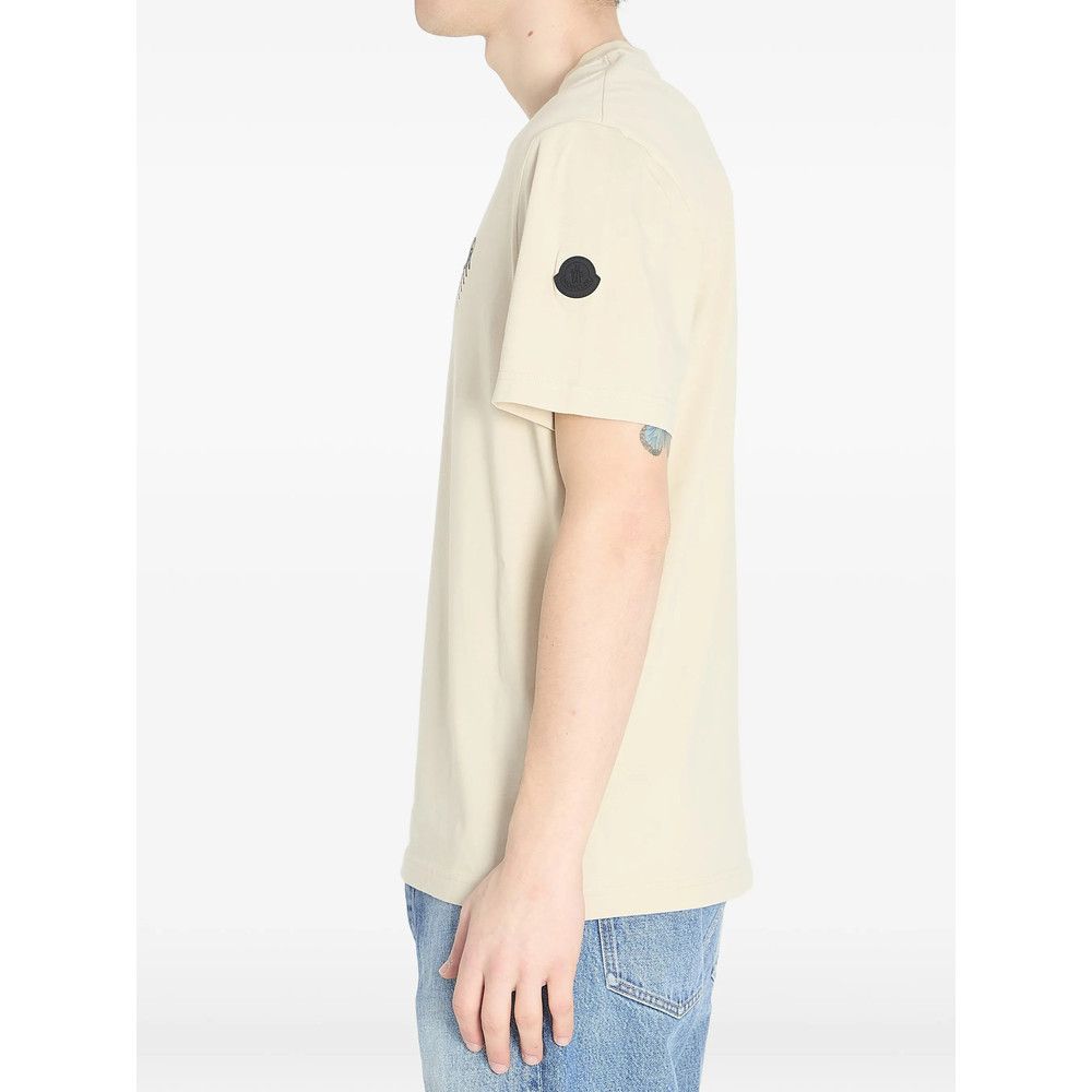 Moncler Moncler NEUTRALS T-Shirts & Vests - T-Shirts Size US M / EU 48-50 / 2 - 3 Thumbnail