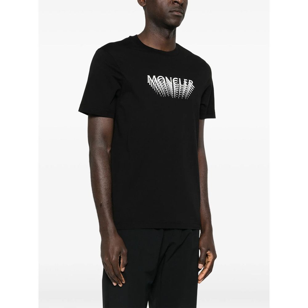 Moncler Moncler BLACK T-Shirts & Vests - T-Shirts Size US XXL / EU 58 / 5 - 5 Thumbnail