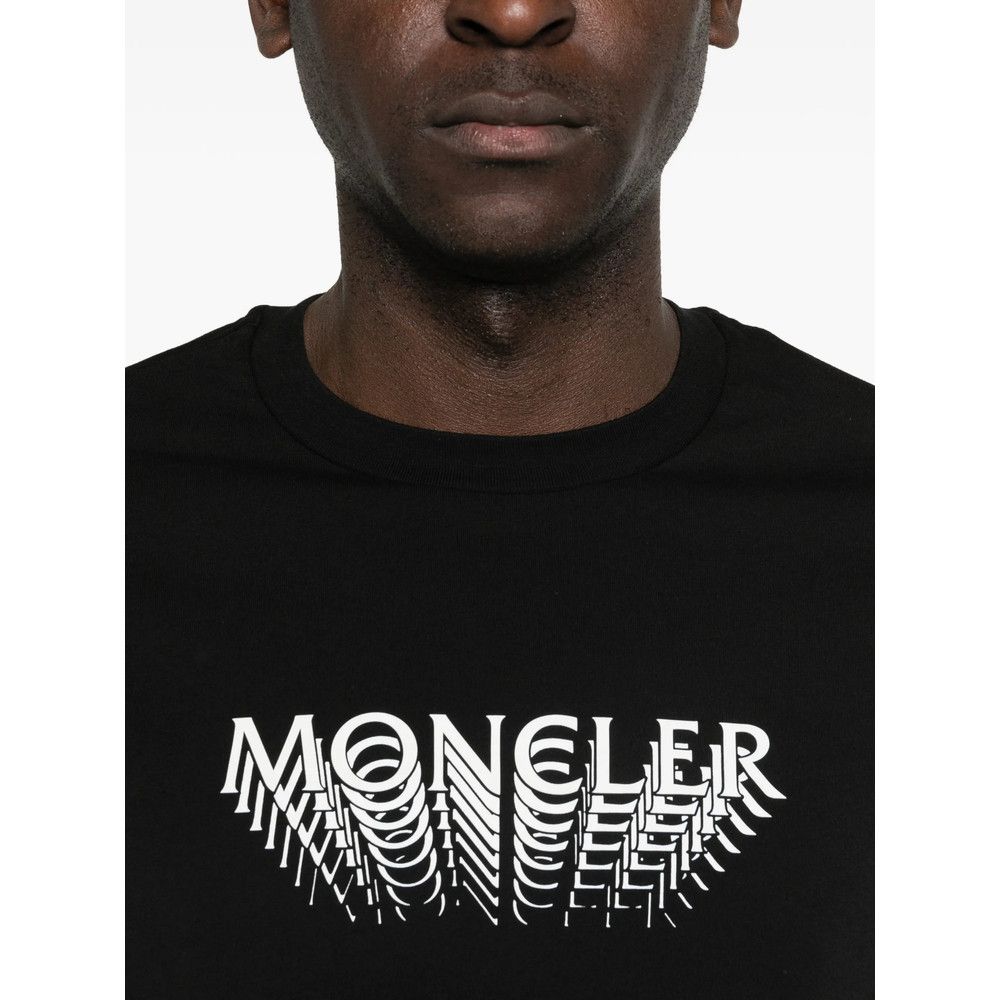 Moncler Moncler BLACK T-Shirts & Vests - T-Shirts Size US XXL / EU 58 / 5 - 4 Thumbnail