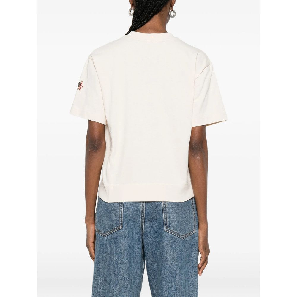 Moncler Grenoble Moncler Grenoble NEUTRALS Tops - T-shirts & Jerseys Size M / US 6-8 / IT 42-44 - 4 Thumbnail