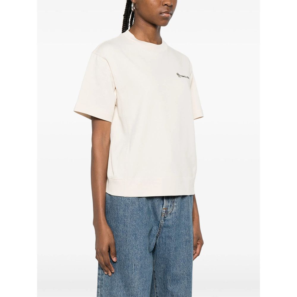 Moncler Grenoble Moncler Grenoble NEUTRALS Tops - T-shirts & Jerseys Size M / US 6-8 / IT 42-44 - 5 Thumbnail