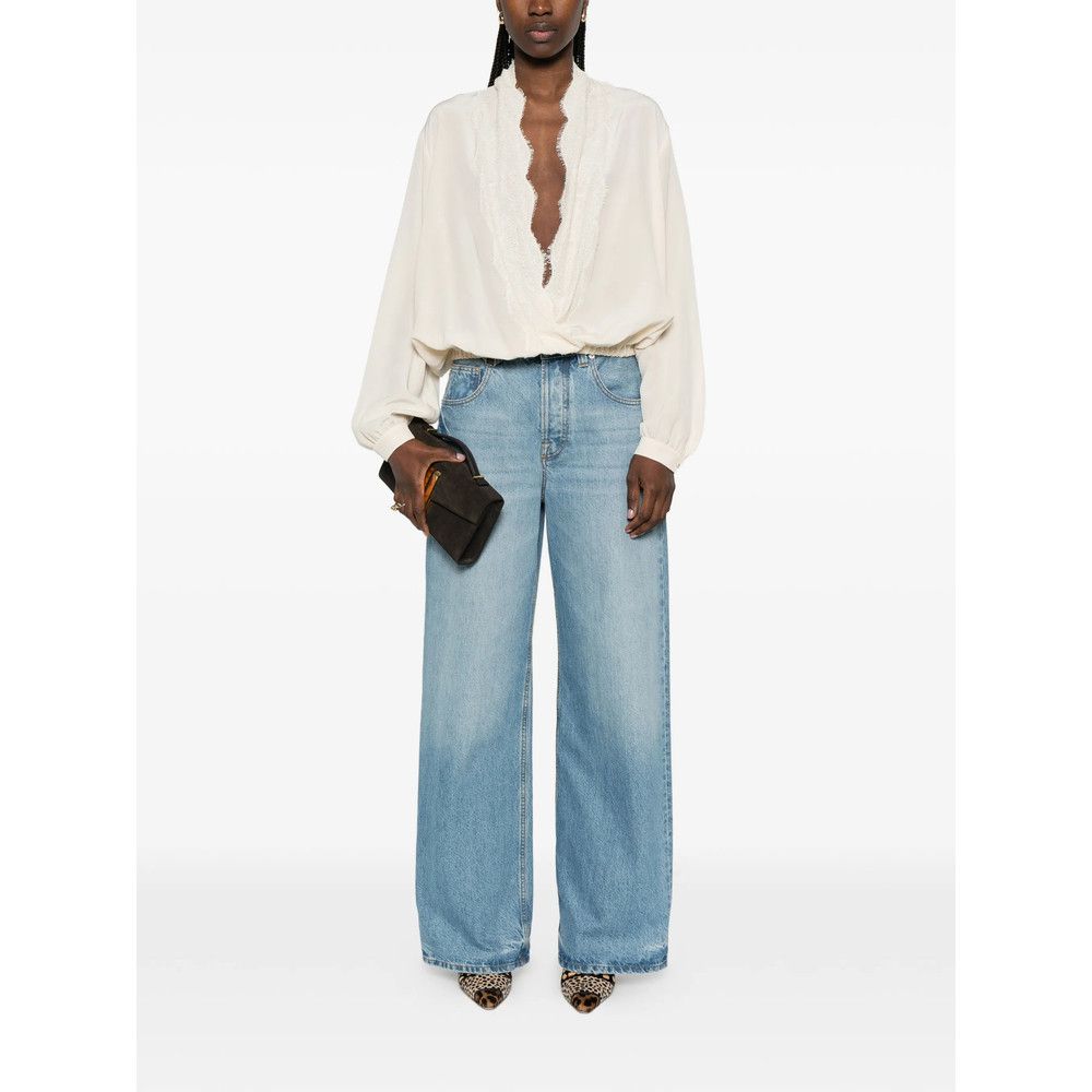 Valentino Valentino NEUTRALS Tops - Blouses Size XS / US 0-2 / IT 36-38 - 3 Thumbnail