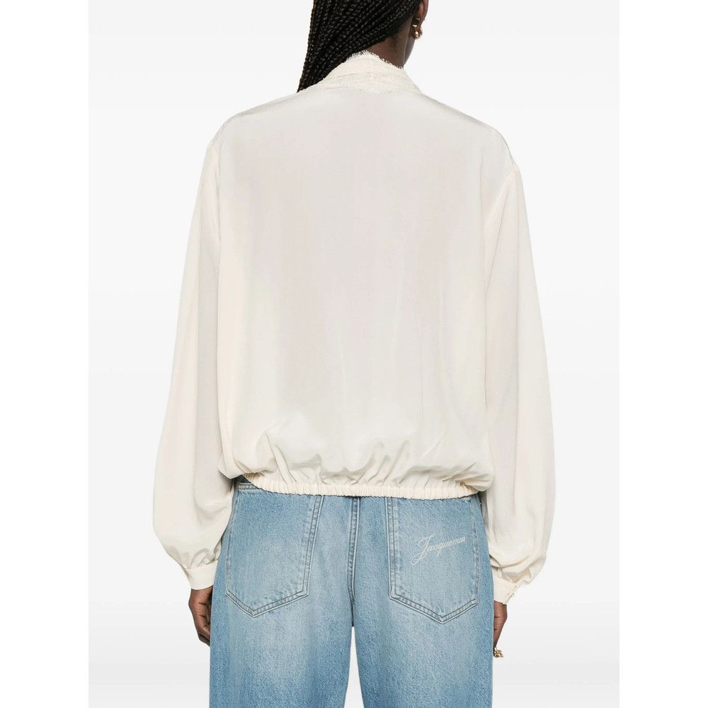 Valentino Valentino NEUTRALS Tops - Blouses Size XS / US 0-2 / IT 36-38 - 2 Thumbnail