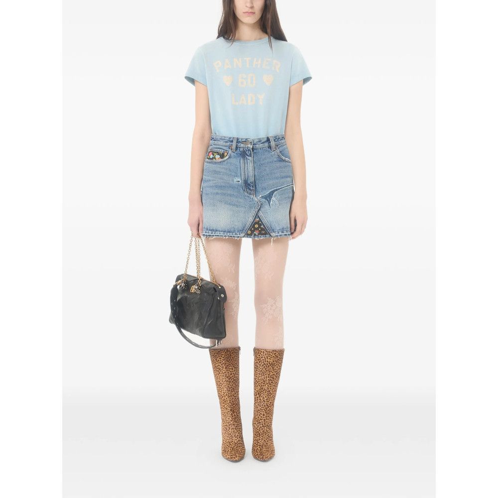 Valentino Valentino BLUE Tops - T-shirts & Jerseys Size S / US 4 / IT 40 - 3 Thumbnail