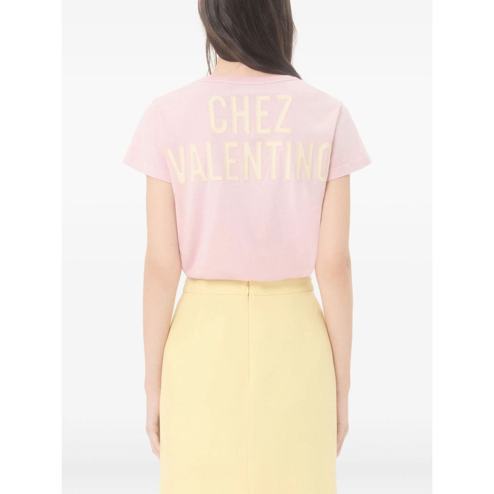 Valentino Valentino PINK Tops - T-shirts & Jerseys Size M / US 6-8 / IT 42-44 - 5 Thumbnail