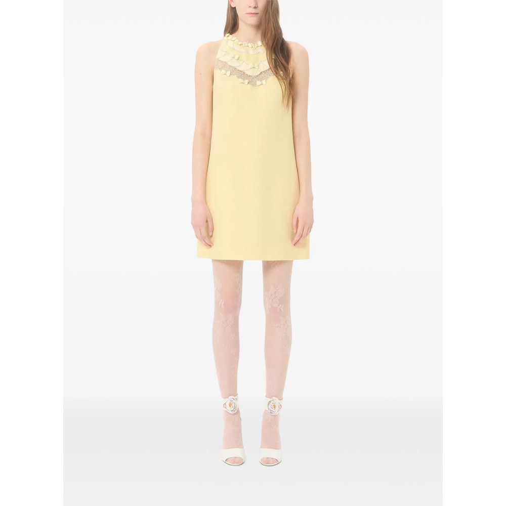Valentino Valentino YELLOW Dresses - Day Dresses Size S / US 4 / IT 40 - 2 Thumbnail