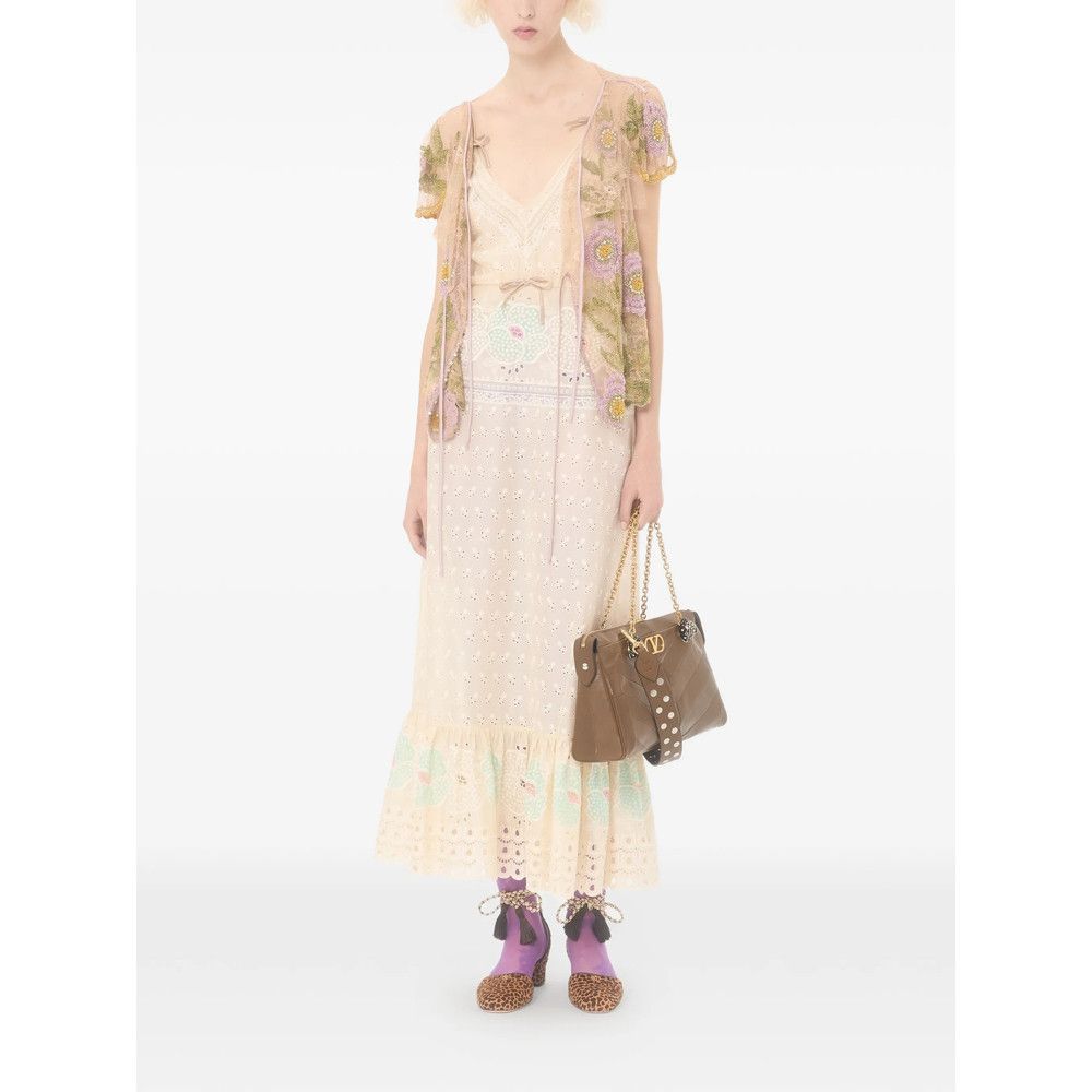 Valentino Valentino YELLOW Dresses - Day Dresses Size S / US 4 / IT 40 - 3 Thumbnail