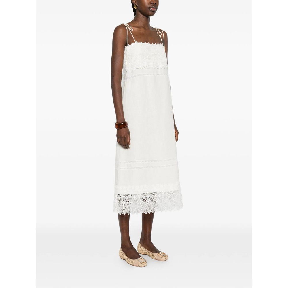 Valentino Valentino WHITE Dresses - Day Dresses Size S / US 4 / IT 40 - 3 Thumbnail
