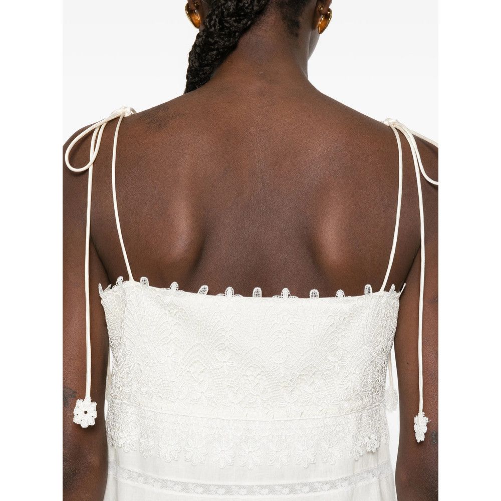 Valentino Valentino WHITE Dresses - Day Dresses Size S / US 4 / IT 40 - 2 Thumbnail