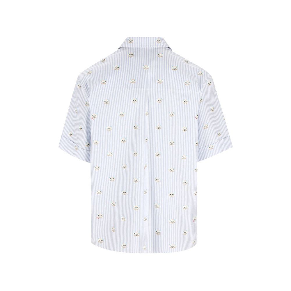 Valentino Valentino BLUE Shirts Size US M / EU 48-50 / 2 - 4 Thumbnail