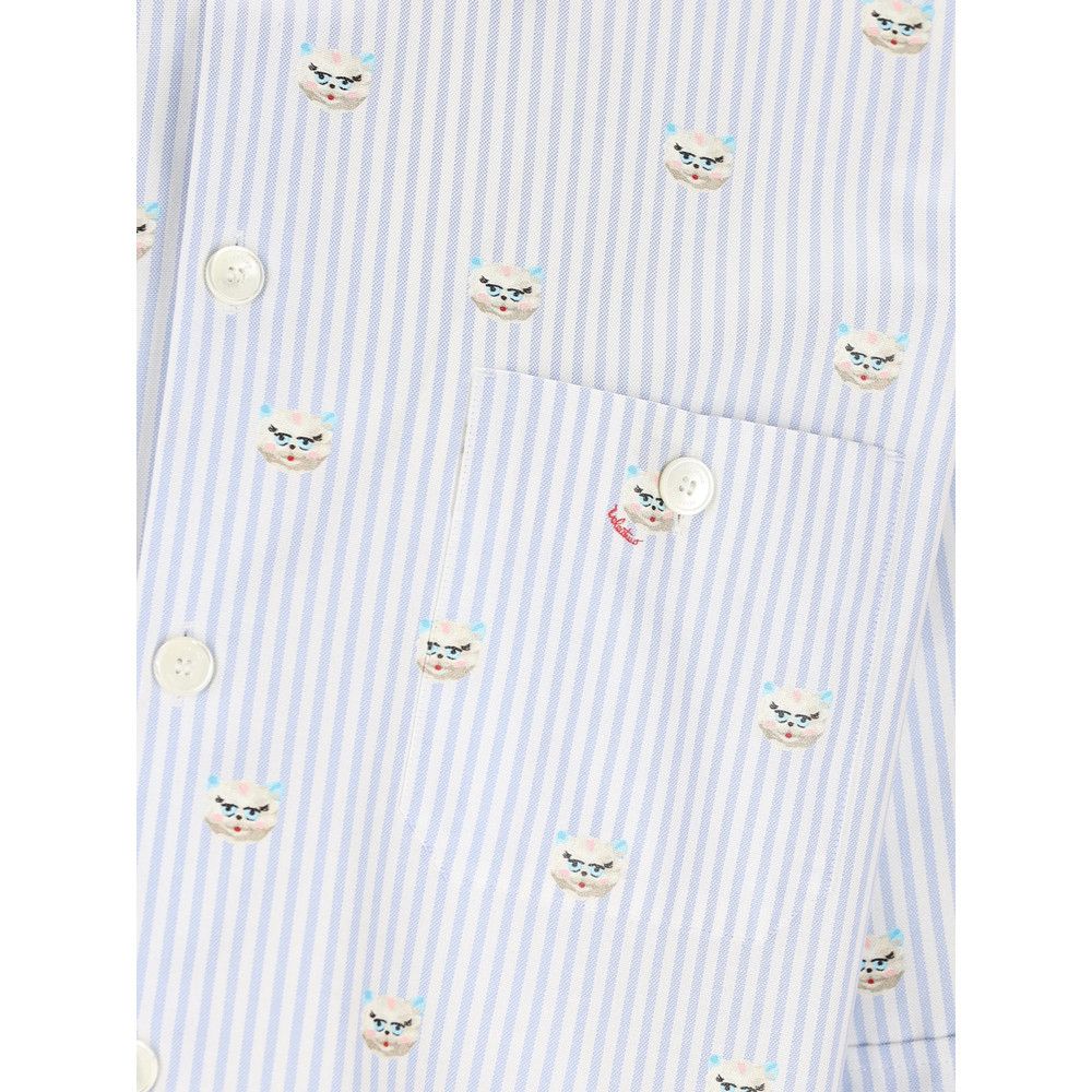 Valentino Valentino BLUE Shirts Size US M / EU 48-50 / 2 - 3 Thumbnail
