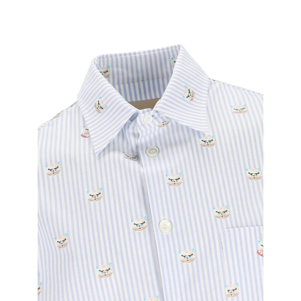 Valentino Valentino BLUE Shirts Size US L / EU 52-54 / 3 - 2 Thumbnail