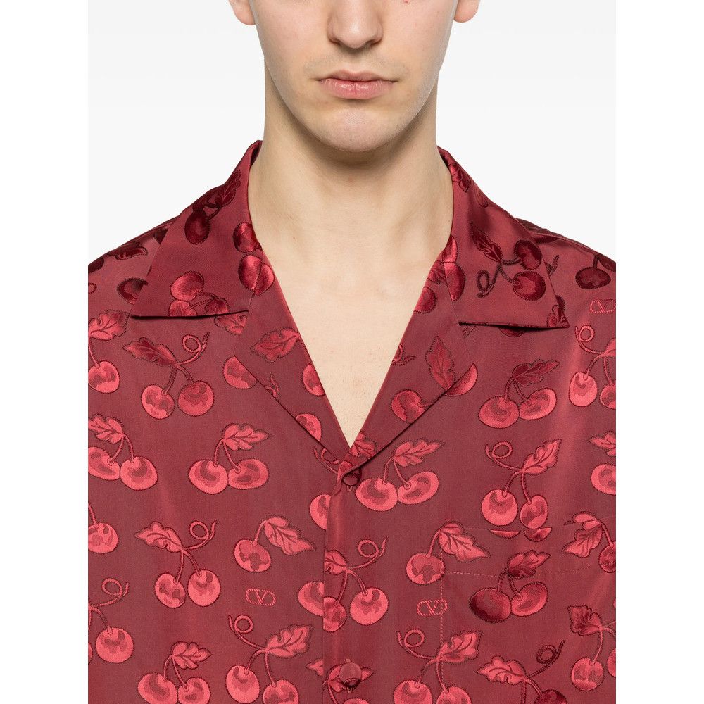 Valentino Valentino RED Shirts Size US M / EU 48-50 / 2 - 2 Thumbnail