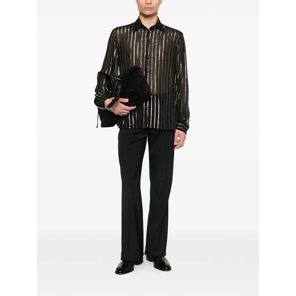 Valentino Valentino BLACK Shirts Size US L / EU 52-54 / 3 - 5 Thumbnail