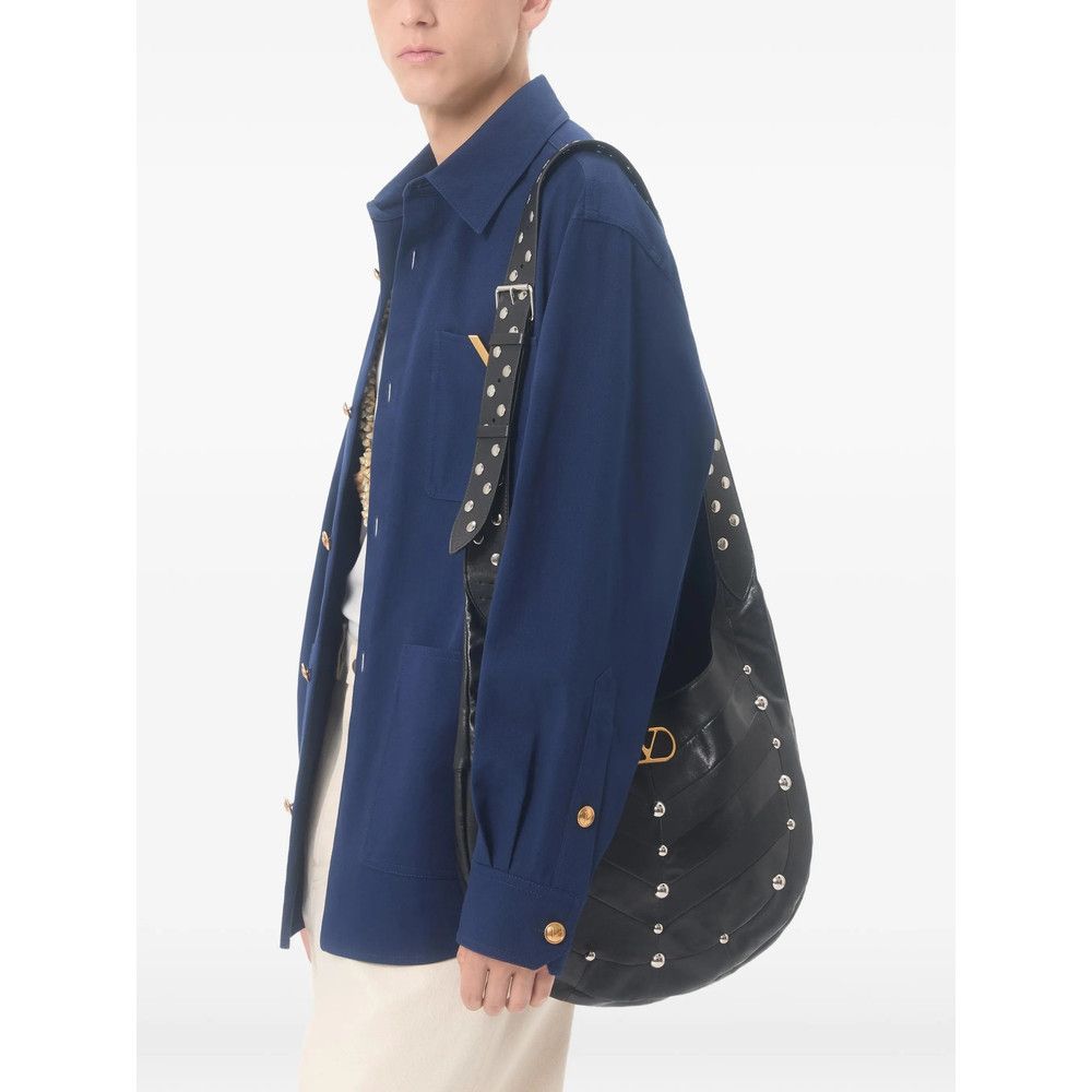 Valentino Valentino BLUE Jackets - Shirt Jackets Size US L / EU 52-54 / 3 - 6 Thumbnail