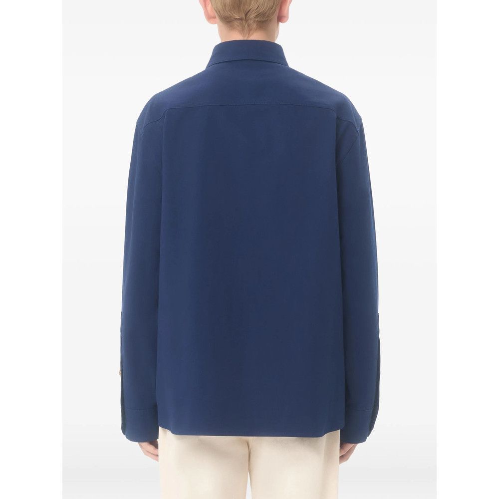 Valentino Valentino BLUE Jackets - Shirt Jackets Size US L / EU 52-54 / 3 - 5 Thumbnail