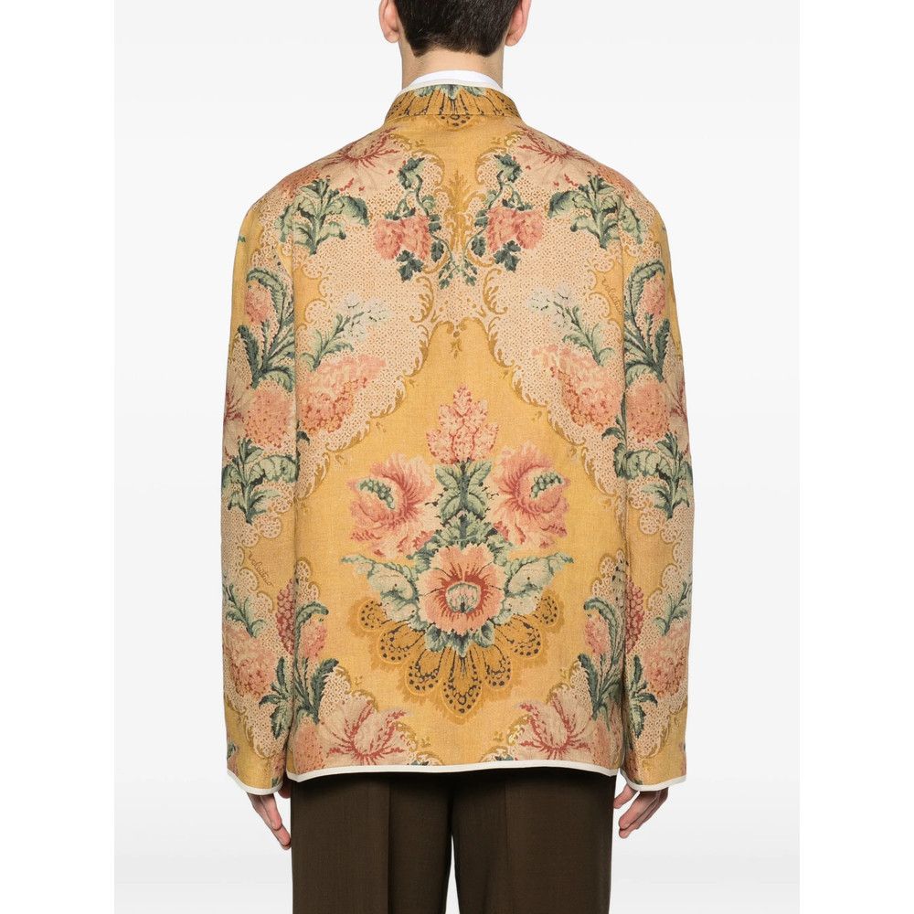 Valentino Valentino YELLOW Jackets - Shirt Jackets Size US M / EU 48-50 / 2 - 5 Thumbnail
