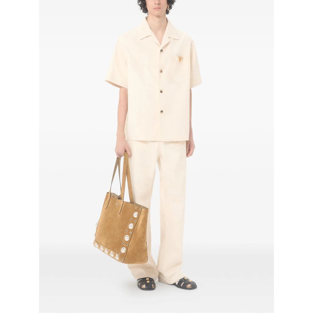Valentino Valentino NEUTRALS Shirts Size US M / EU 48-50 / 2 - 5 Thumbnail