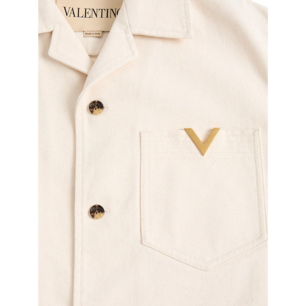 Valentino Valentino NEUTRALS Shirts Size US L / EU 52-54 / 3 - 3 Thumbnail