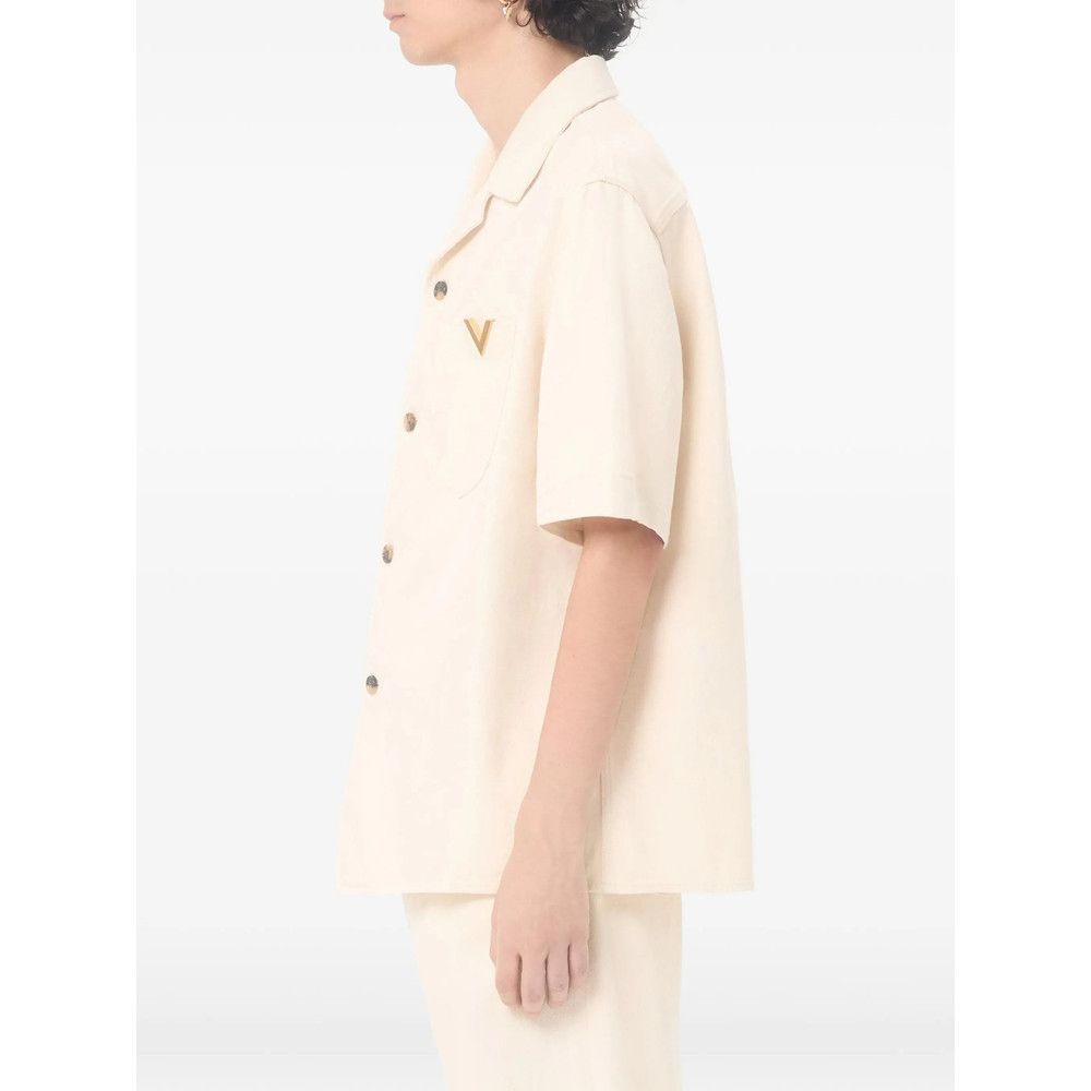 Valentino Valentino NEUTRALS Shirts Size US L / EU 52-54 / 3 - 6 Thumbnail