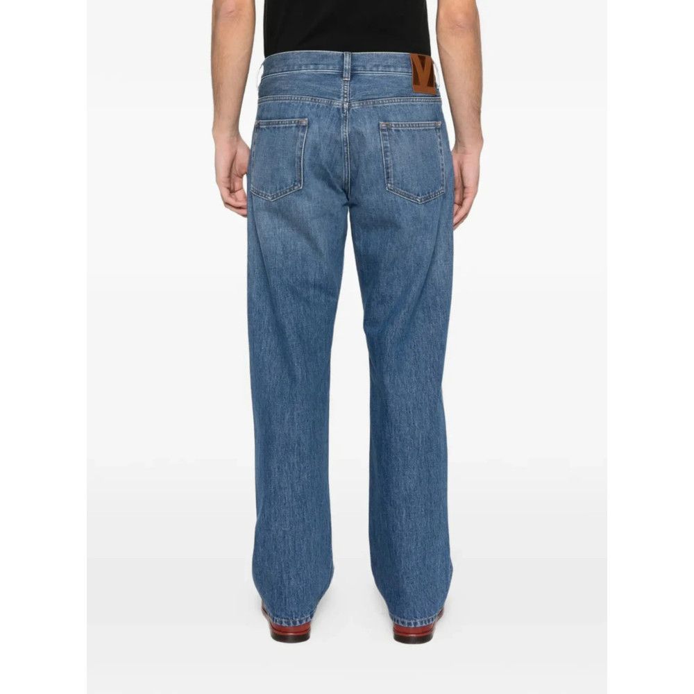 Valentino Valentino BLUE Denim - Regular & Straight-Leg Jeans Size US 30 / EU 46 - 5 Thumbnail