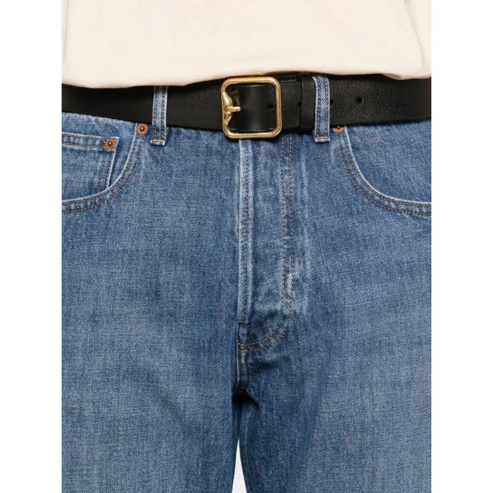 Valentino Valentino BLUE Denim - Regular & Straight-Leg Jeans Size US 30 / EU 46 - 2 Thumbnail