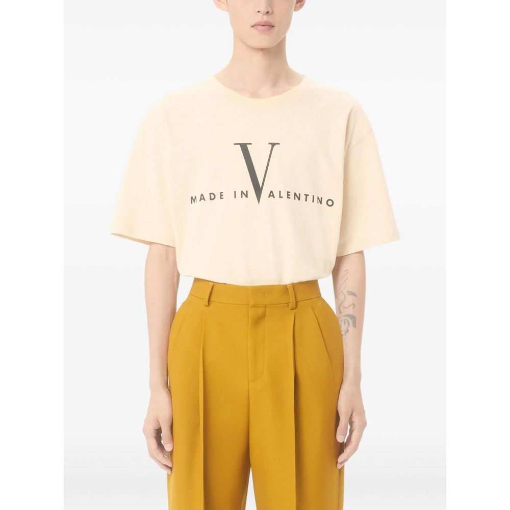 Valentino Valentino NEUTRALS T-Shirts & Vests - T-Shirts Size US XXL / EU 58 / 5 - 4 Thumbnail