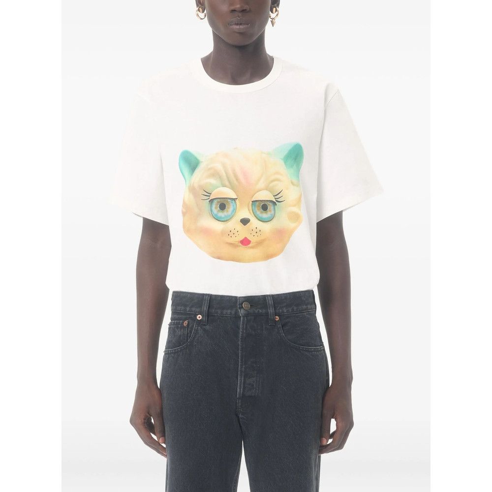 Valentino Valentino WHITE T-Shirts & Vests - T-Shirts Size US L / EU 52-54 / 3 - 3 Thumbnail