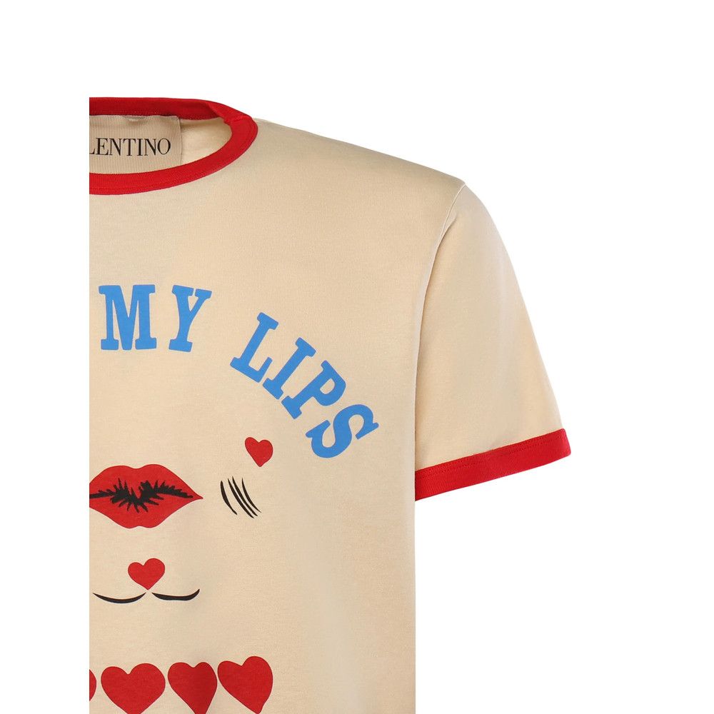 Valentino Valentino NEUTRALS T-Shirts & Vests - T-Shirts Size US M / EU 48-50 / 2 - 3 Thumbnail