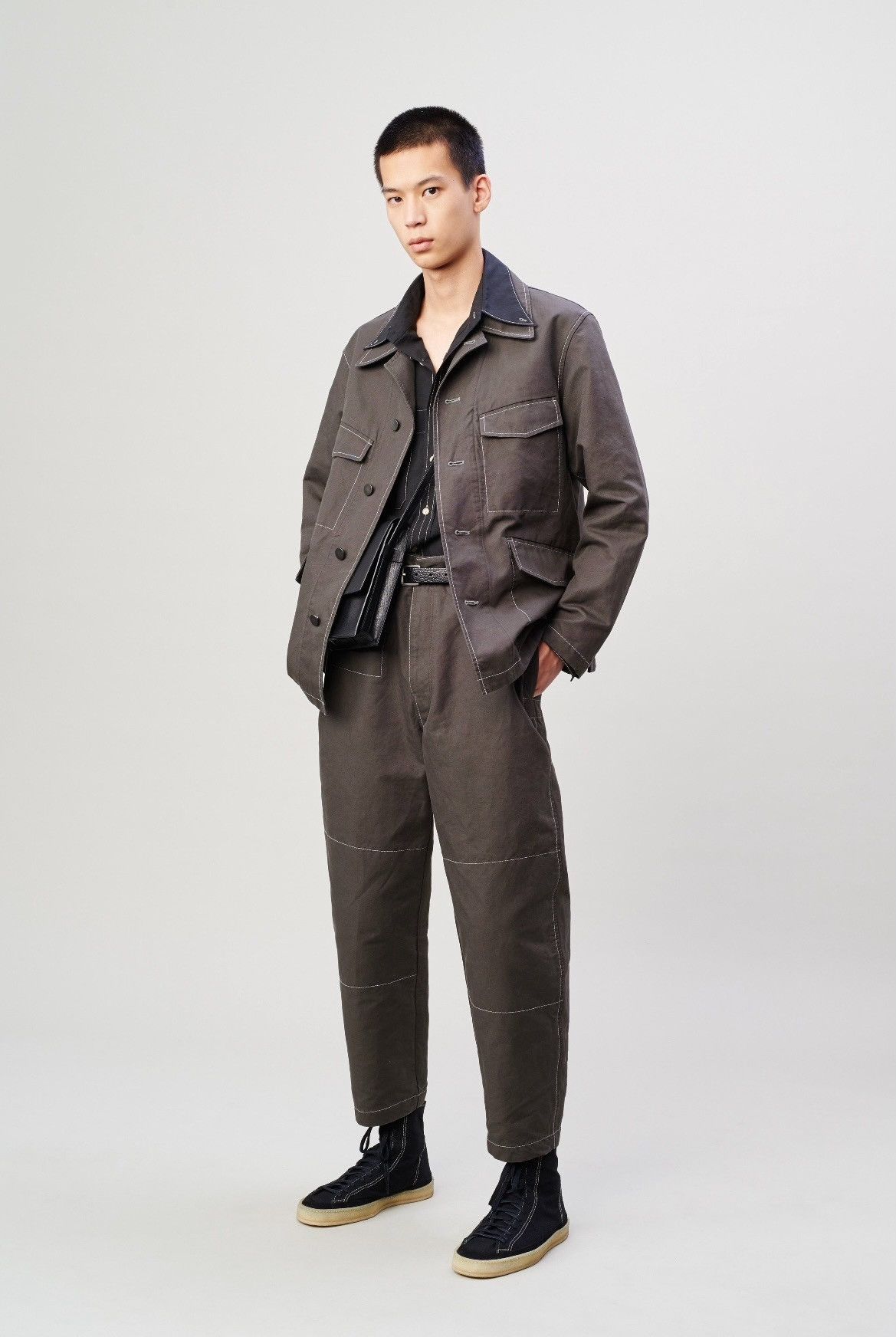 Lemaire Lemaire 20SS Stitch Hunting Jacket Size US S / EU 44-46 / 1 - 4 Thumbnail