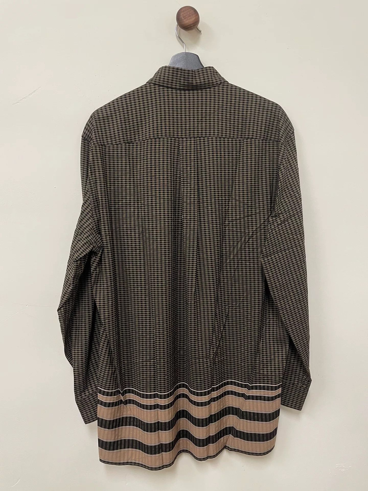 Lemaire Lemaire 19SS Plaid Panel Shirt Size US M / EU 48-50 / 2 - 2 Thumbnail