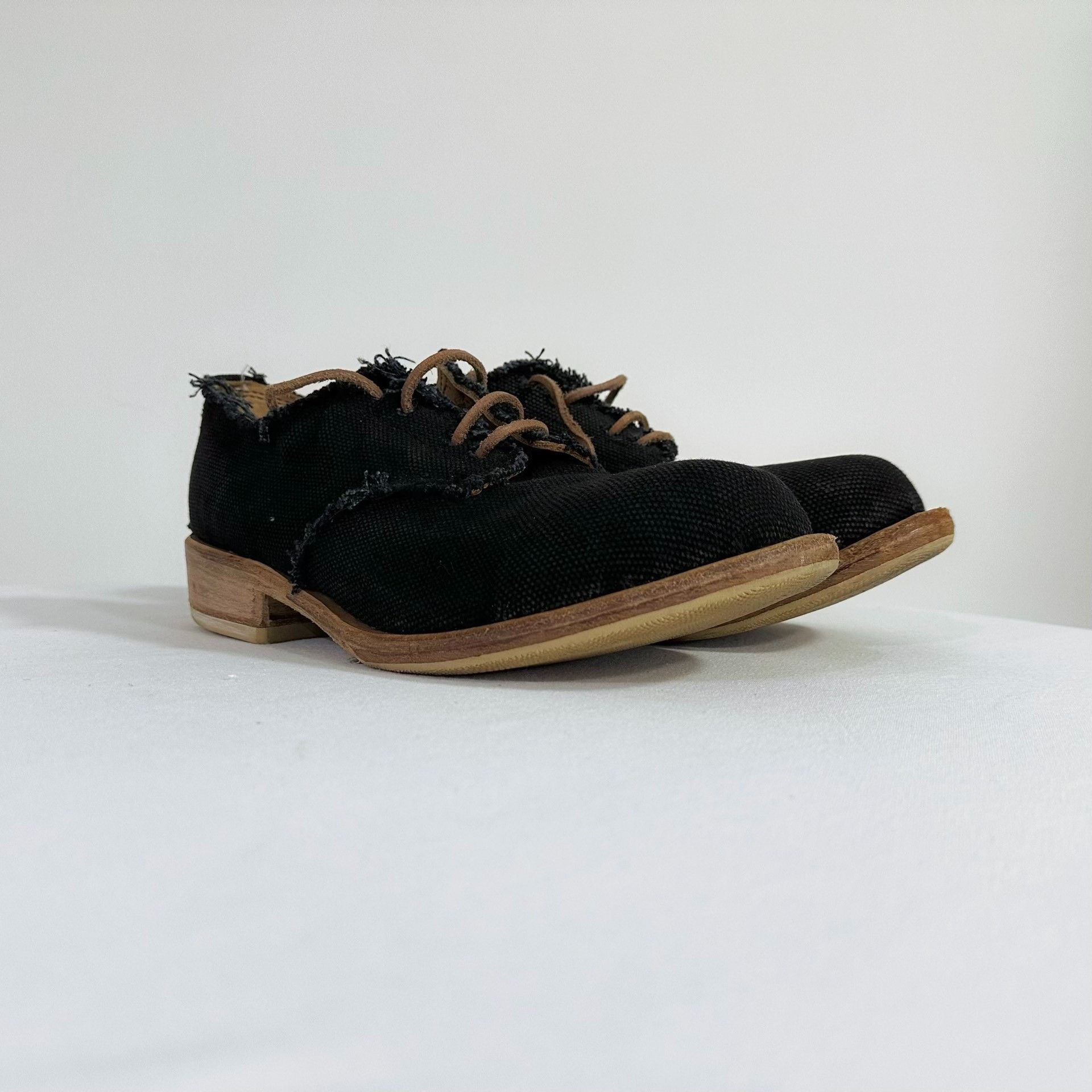 P.R. Patterson P.R.Patterson Antique Canvas Leather Derby Size US 7 / EU 40 - 3 Thumbnail