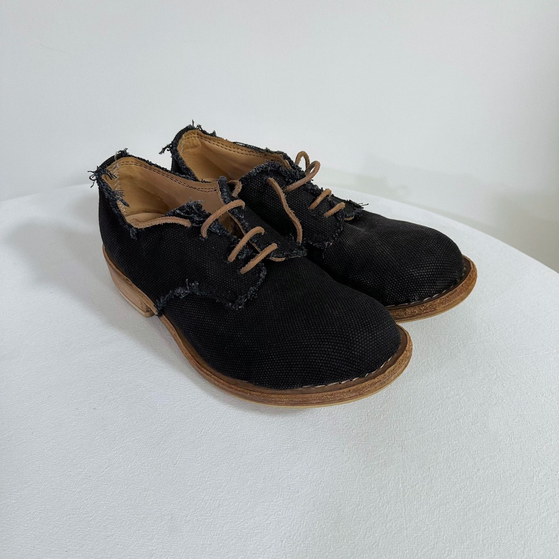 P.R. Patterson P.R.Patterson Antique Canvas Leather Derby Size US 7 / EU 40 - 5 Thumbnail
