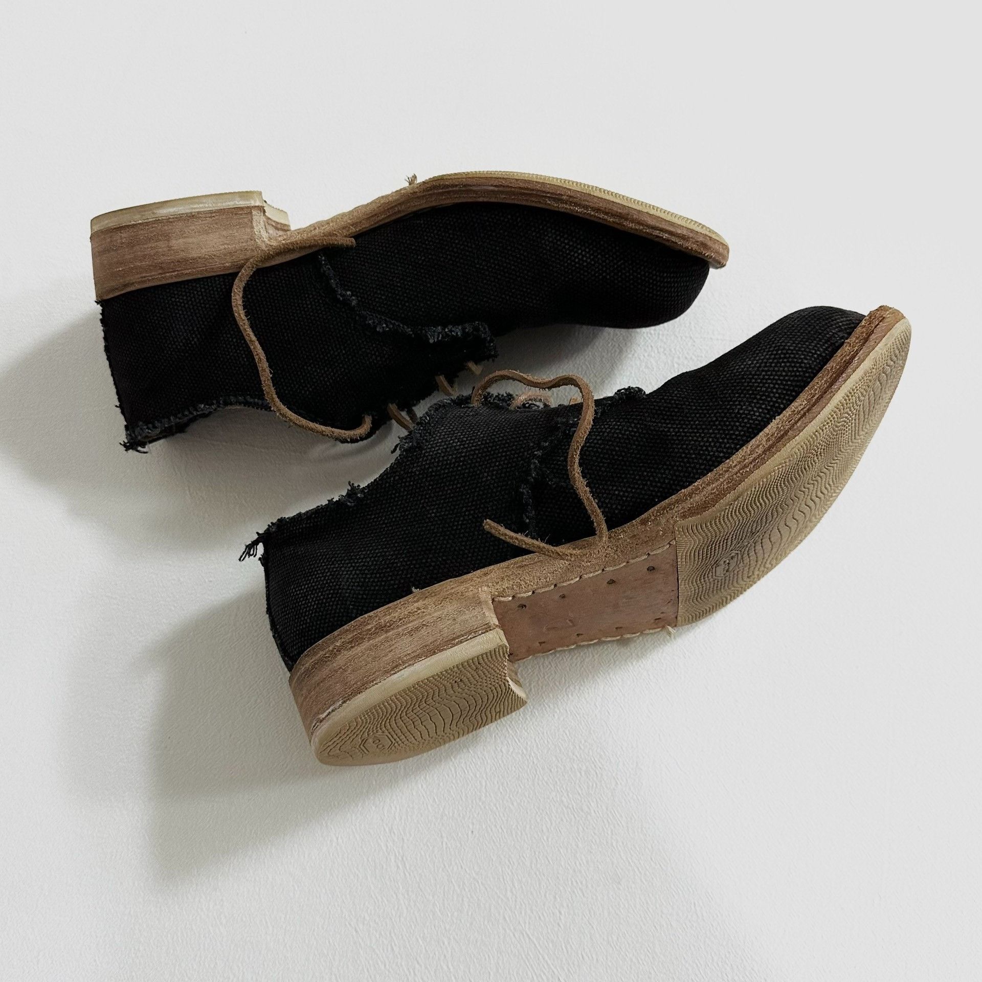 P.R. Patterson P.R.Patterson Antique Canvas Leather Derby Size US 7 / EU 40 - 6 Thumbnail