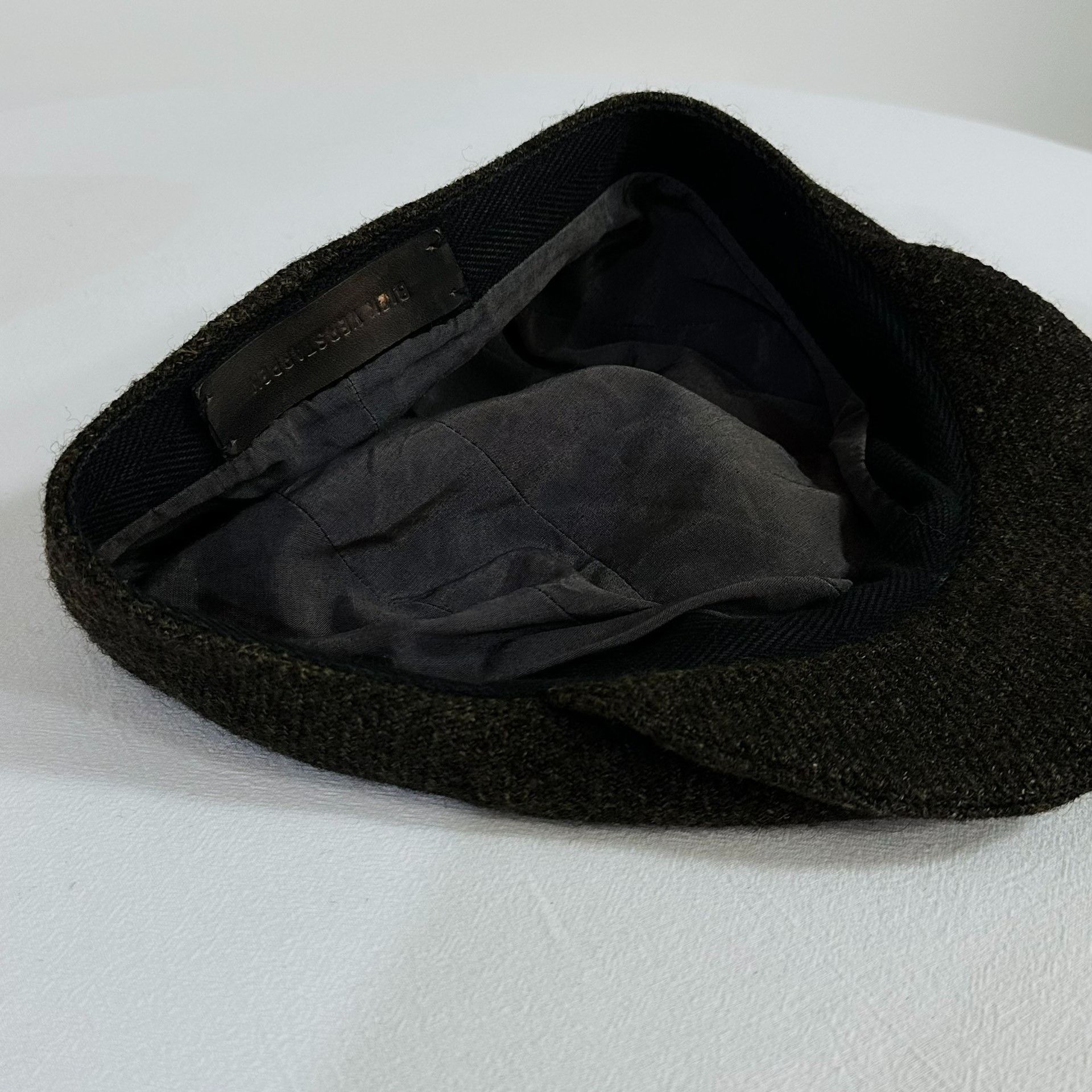 Biek Verstappen BIEK VERSTAPPEN Wool Newsboy Cap Size ONE SIZE - 5 Thumbnail