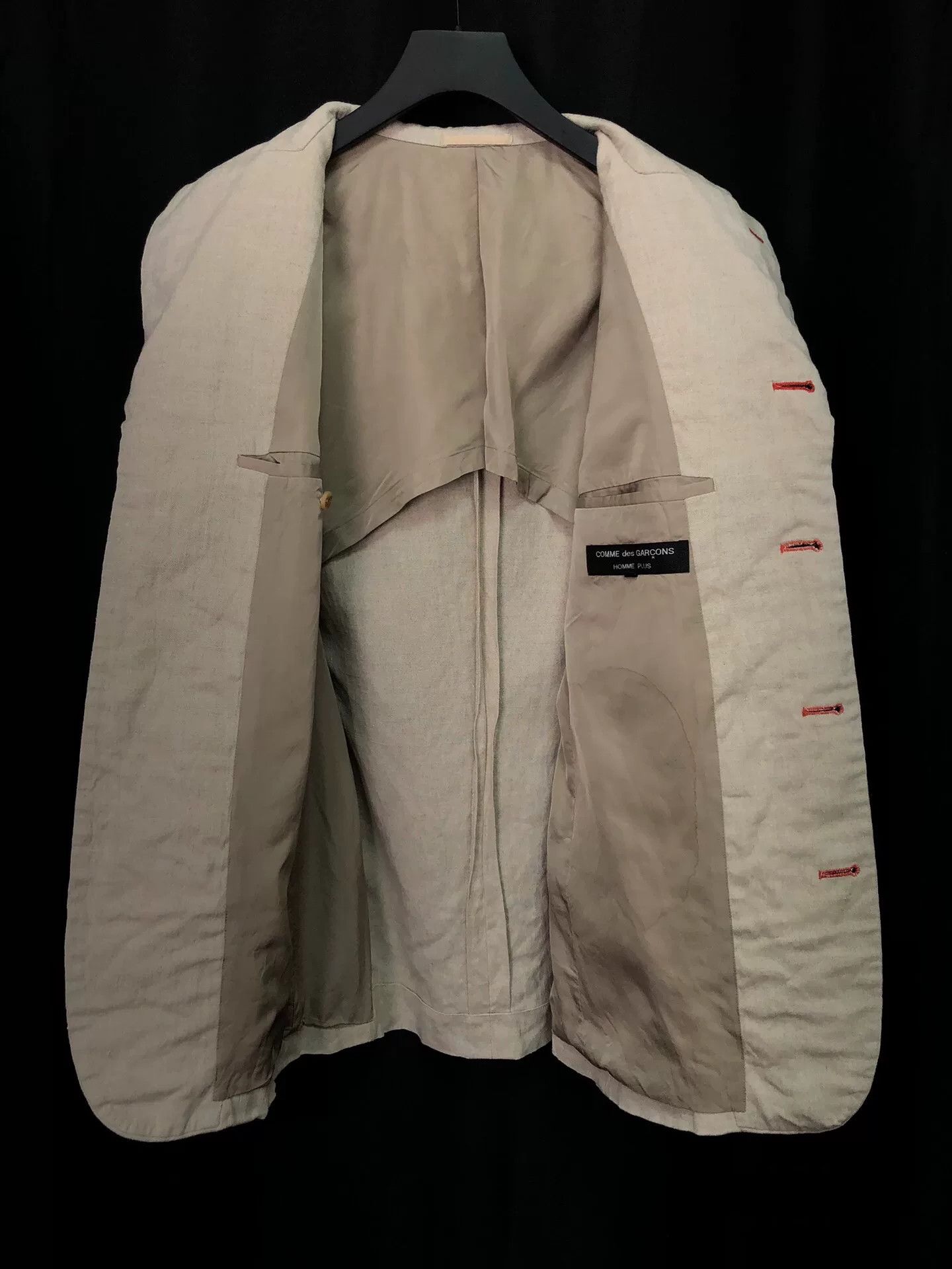 Comme des Garcons Comme des Garçons 94SS Linen Coat Size US M / EU 48-50 / 2 - 3 Thumbnail