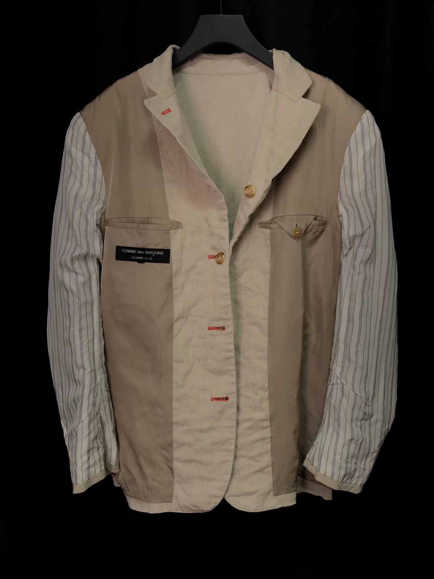 Comme des Garcons Comme des Garçons 94SS Linen Coat Size US M / EU 48-50 / 2 - 2 Thumbnail