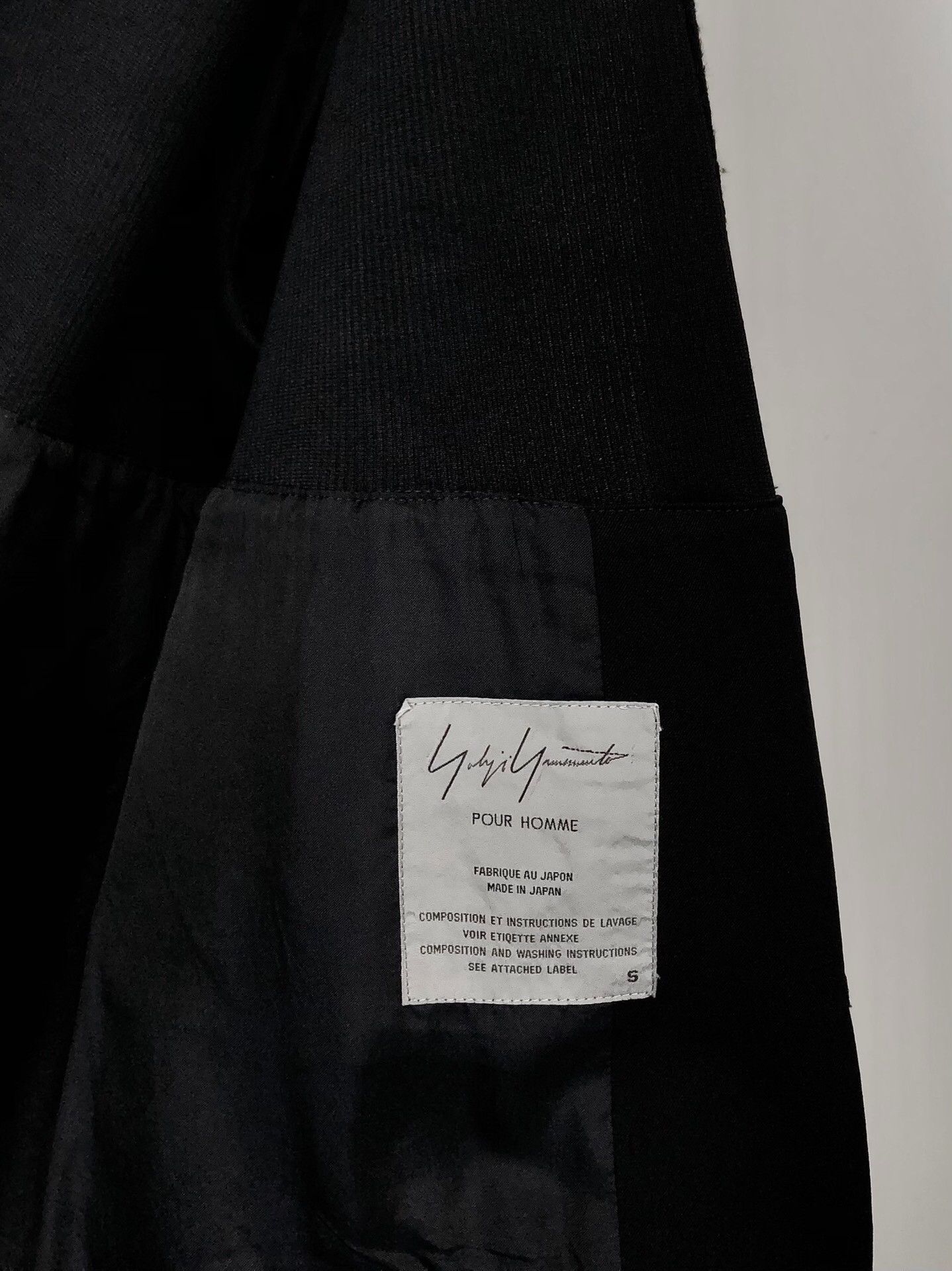 Yohji Yamamoto Yohji Yamamoto 96AW Paneled Coat Size US S / EU 44-46 / 1 - 6 Thumbnail