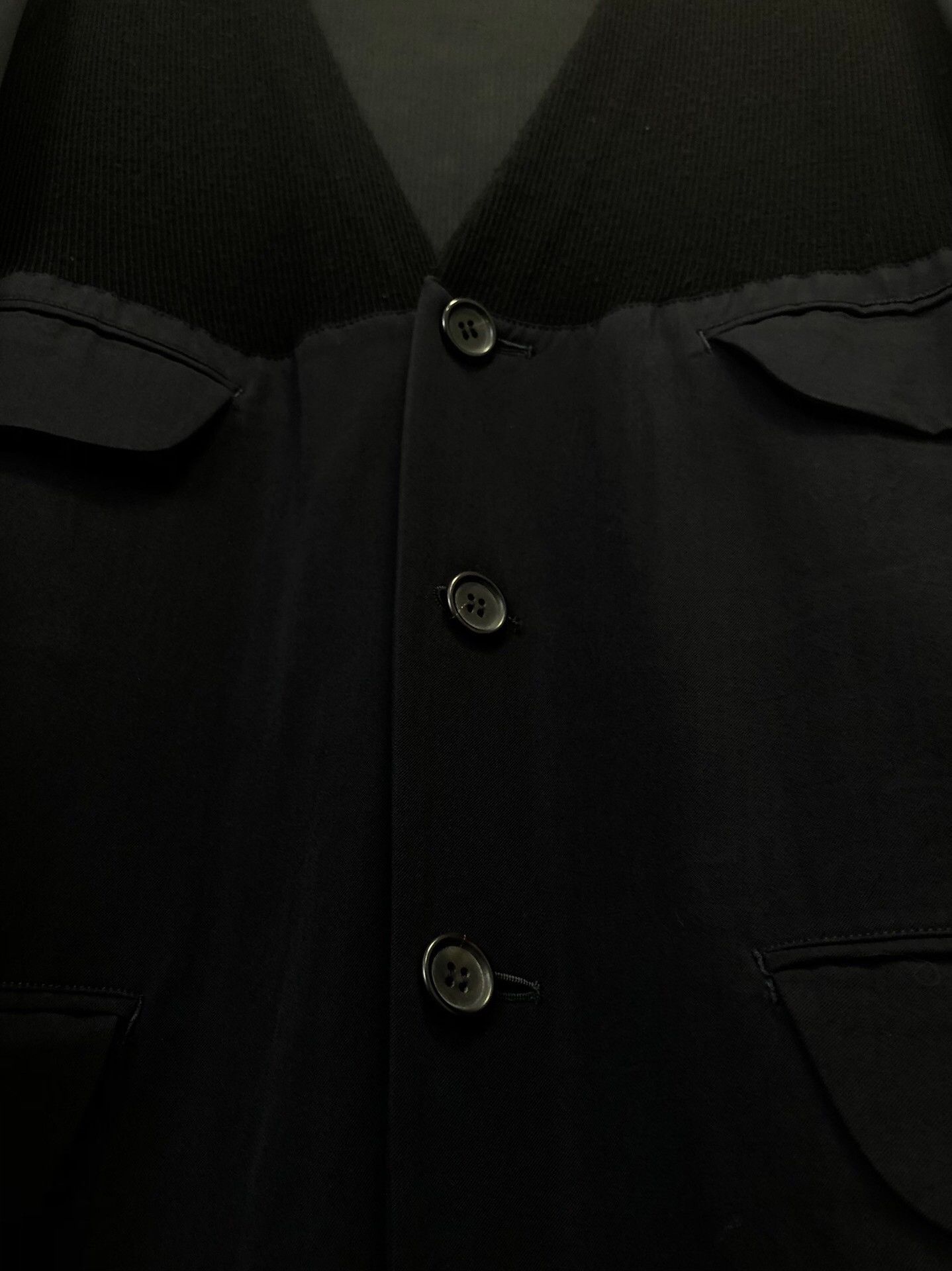 Yohji Yamamoto Yohji Yamamoto 96AW Paneled Coat Size US S / EU 44-46 / 1 - 5 Thumbnail