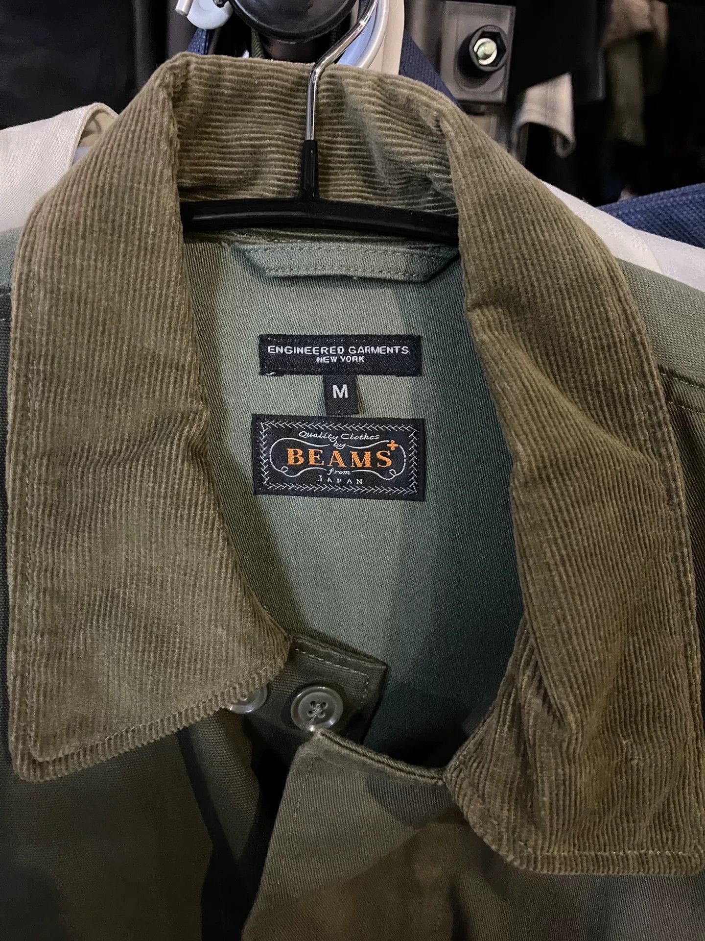 Engineered Garments Beams x ENGINEERED GARMENTS Colorblock Four-Pocket Jacket Size US M / EU 48-50 / 2 - 2 Thumbnail