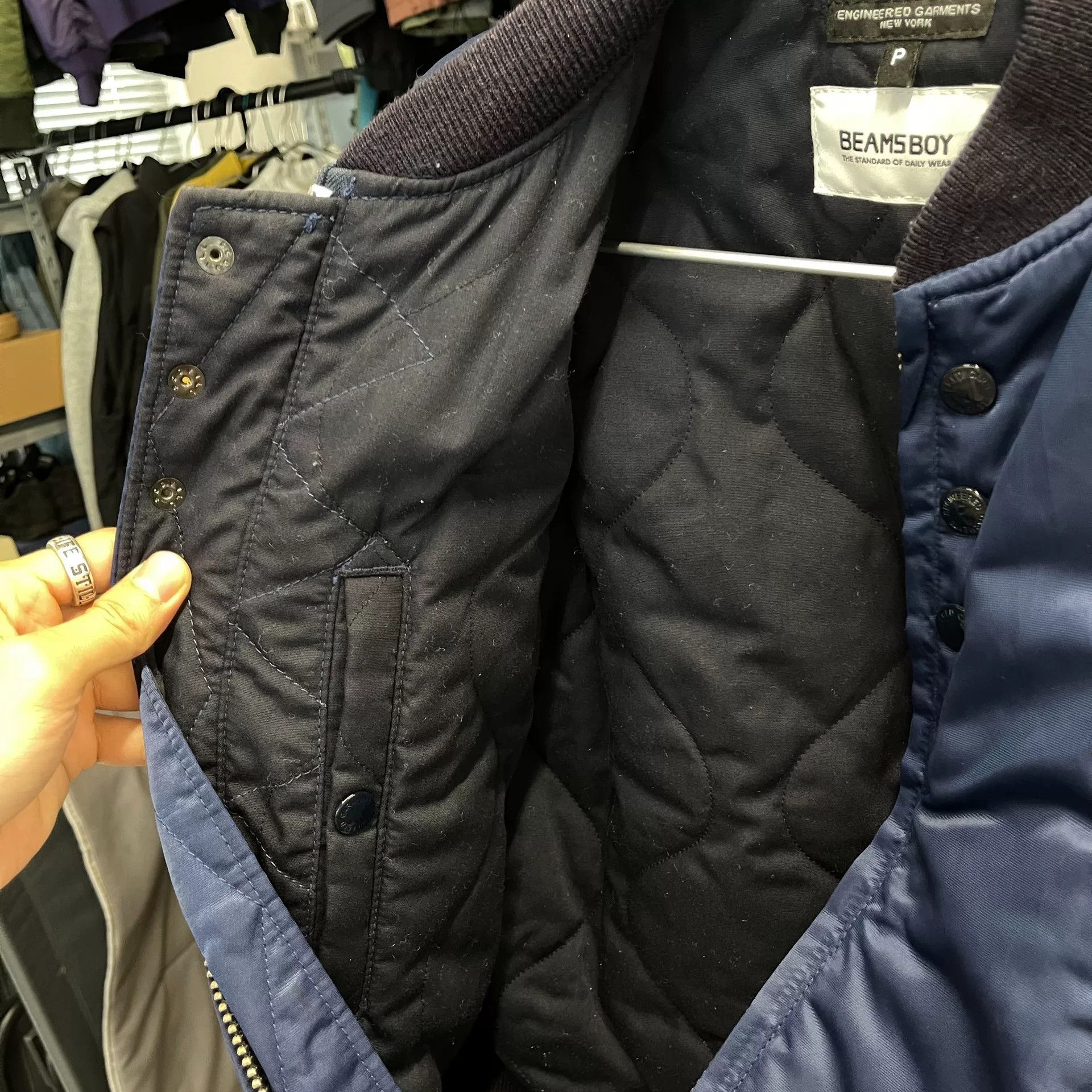 Engineered Garments Engineered Garments x BeamsBoy Quilted Jacket Women's Size M / US 6-8 / IT 42-44 - 5 Thumbnail