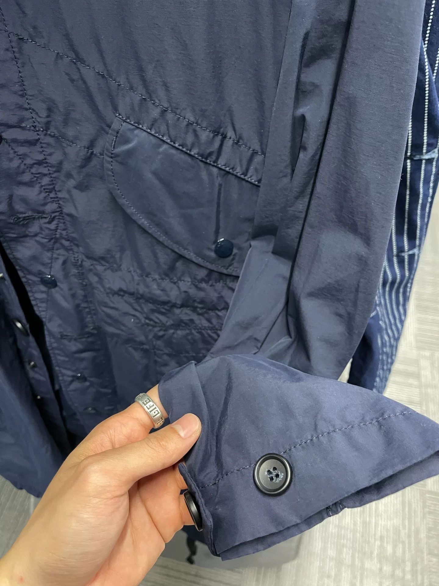 Engineered Garments Engineered Garments Hooded Cotton-Nylon Trench Size US M / EU 48-50 / 2 - 2 Thumbnail