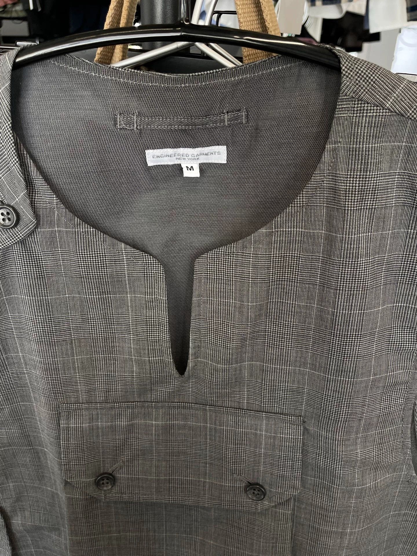 Engineered Garments Engineered Garments Houndstooth Wool Vest Size US M / EU 48-50 / 2 - 2 Thumbnail