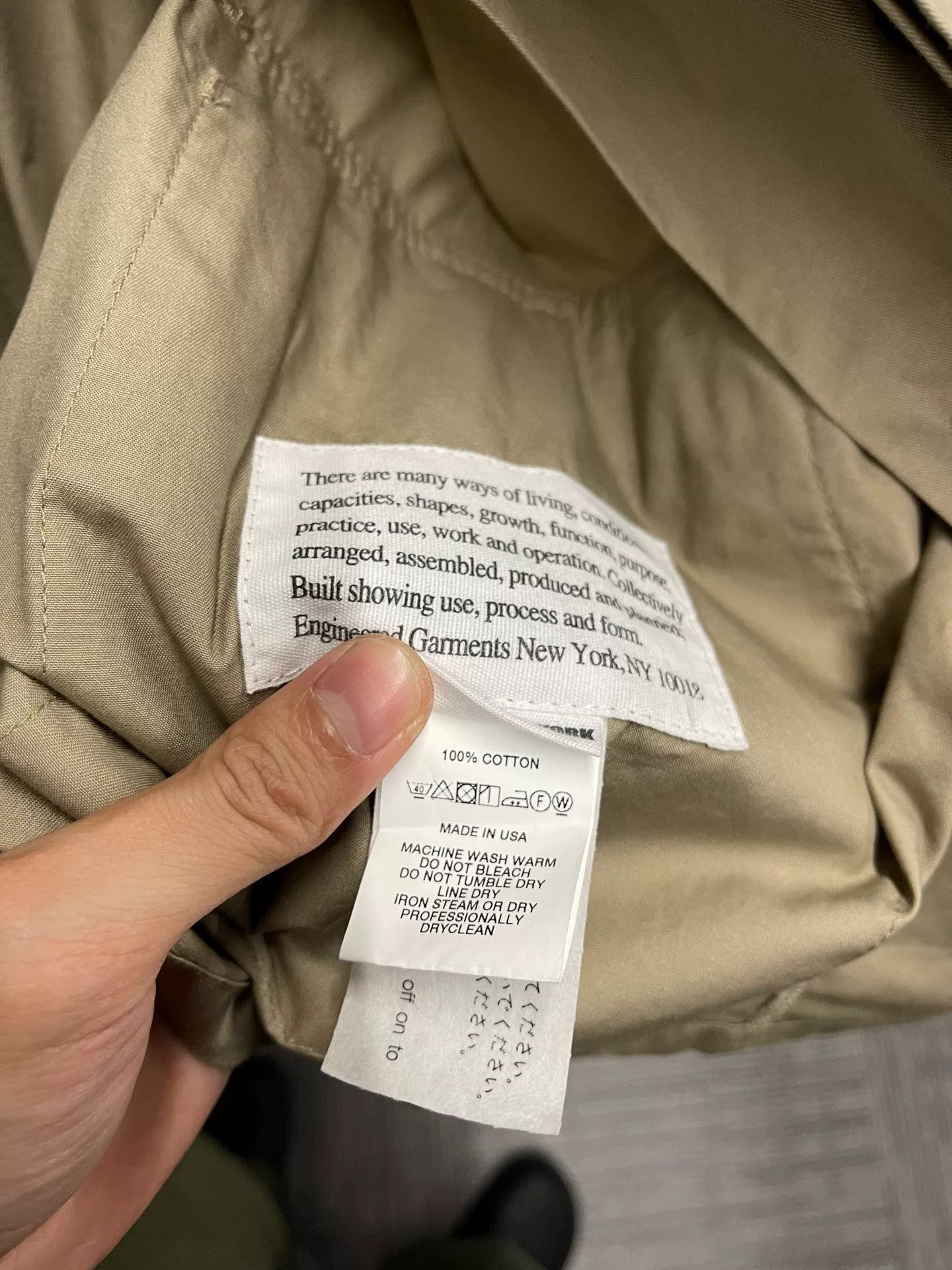 Engineered Garments Engineered Garments Twill Multi-Pocket Jacket Size US M / EU 48-50 / 2 - 4 Thumbnail