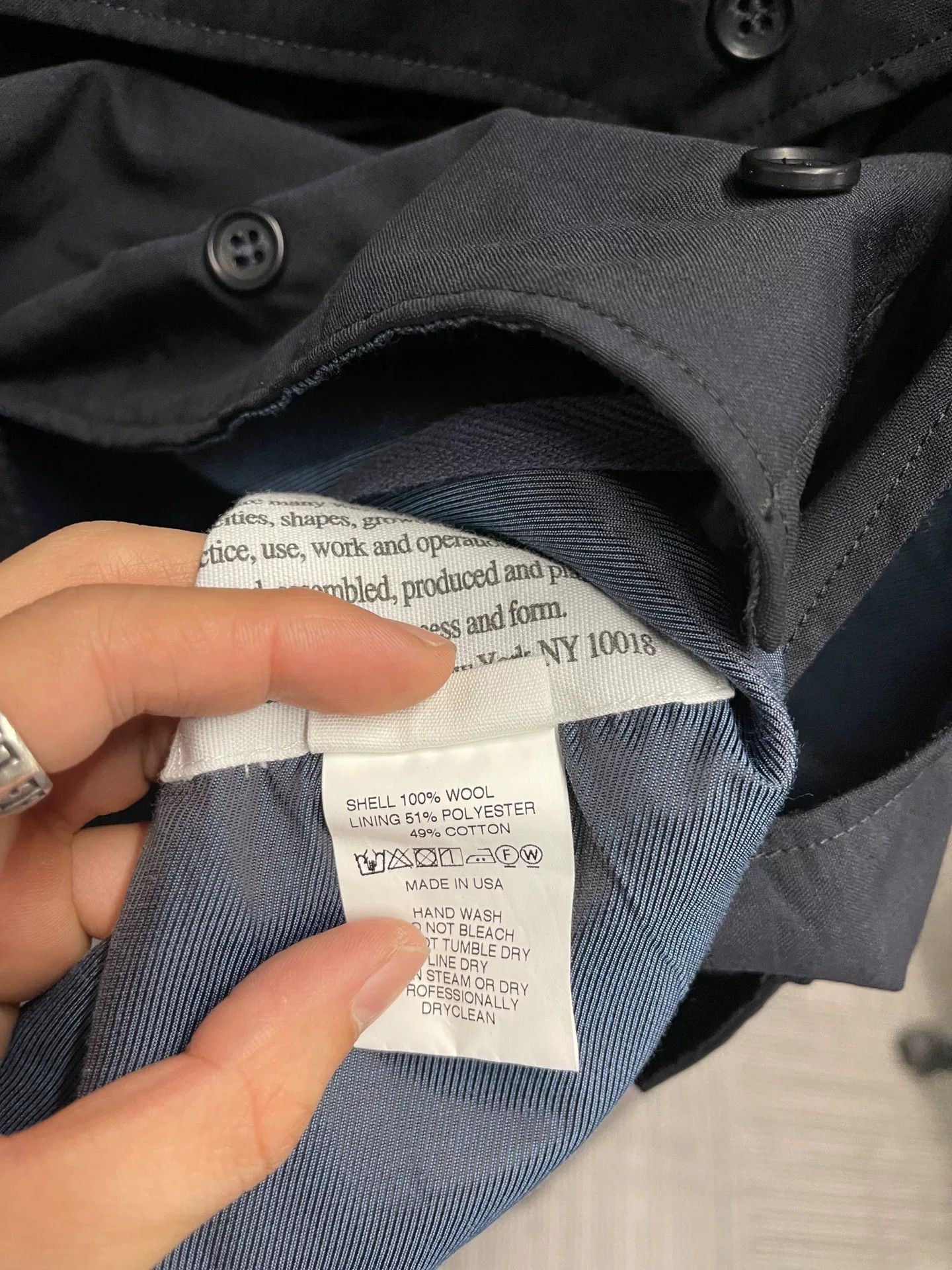 Engineered Garments ENGINEERED GARMENTS Wool Vest Size US M / EU 48-50 / 2 - 4 Thumbnail