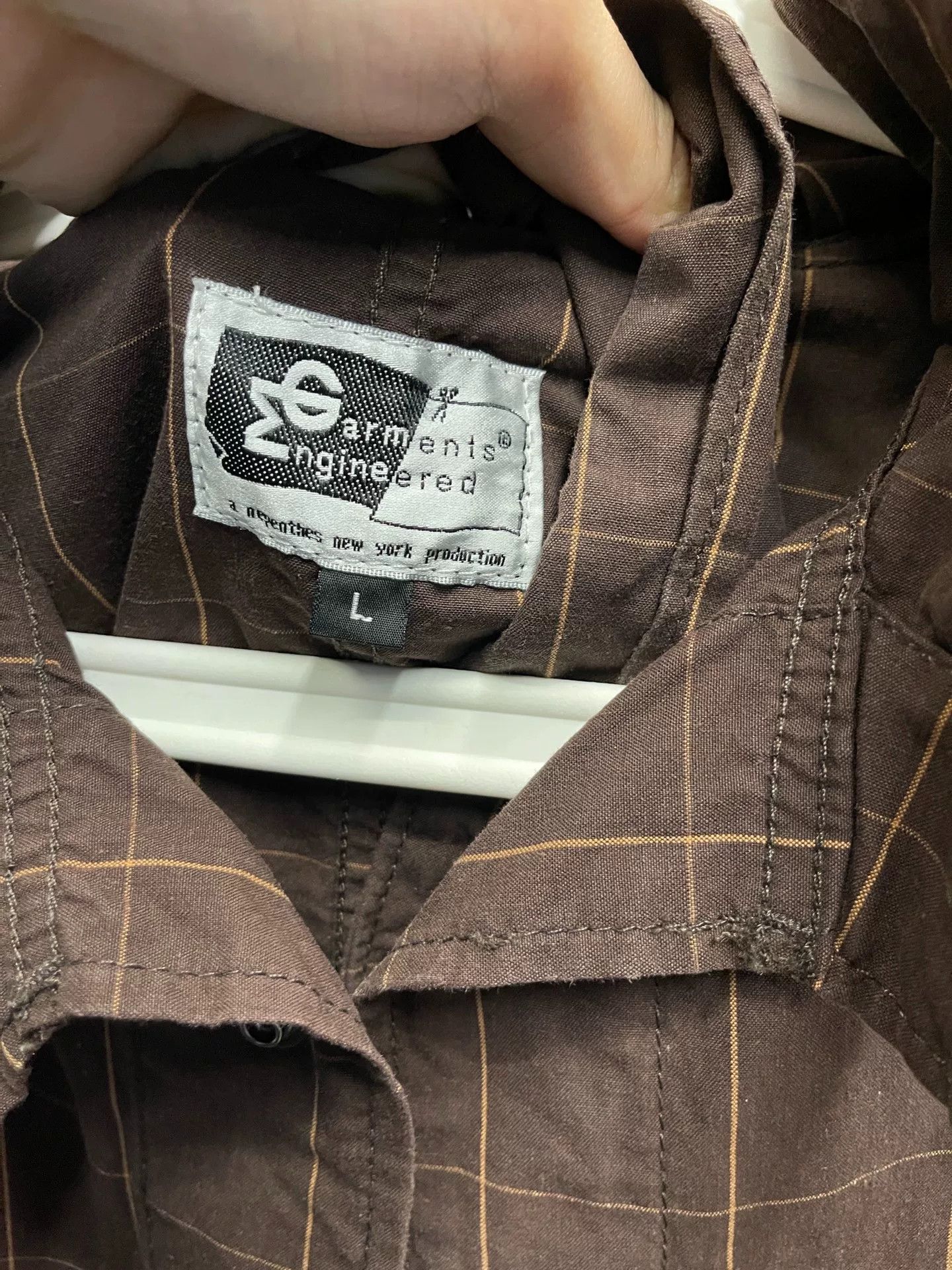 Engineered Garments Engineered Garments Hooded Check Trench Coat Size US M / EU 48-50 / 2 - 2 Thumbnail