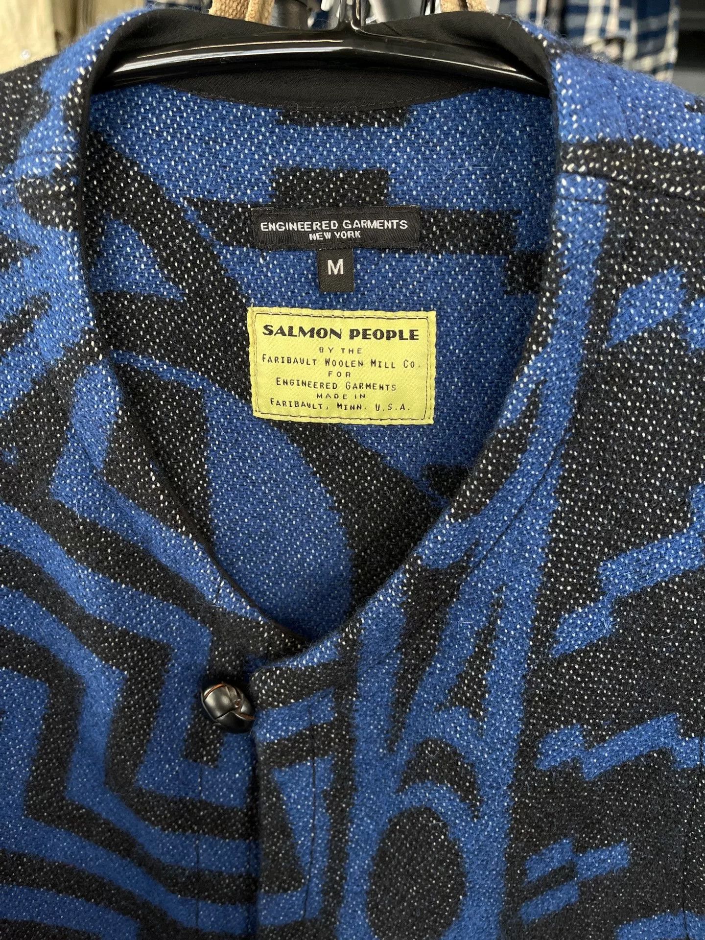 Engineered Garments Engineered Garments x Salmon People Wool Vest Size US M / EU 48-50 / 2 - 2 Thumbnail