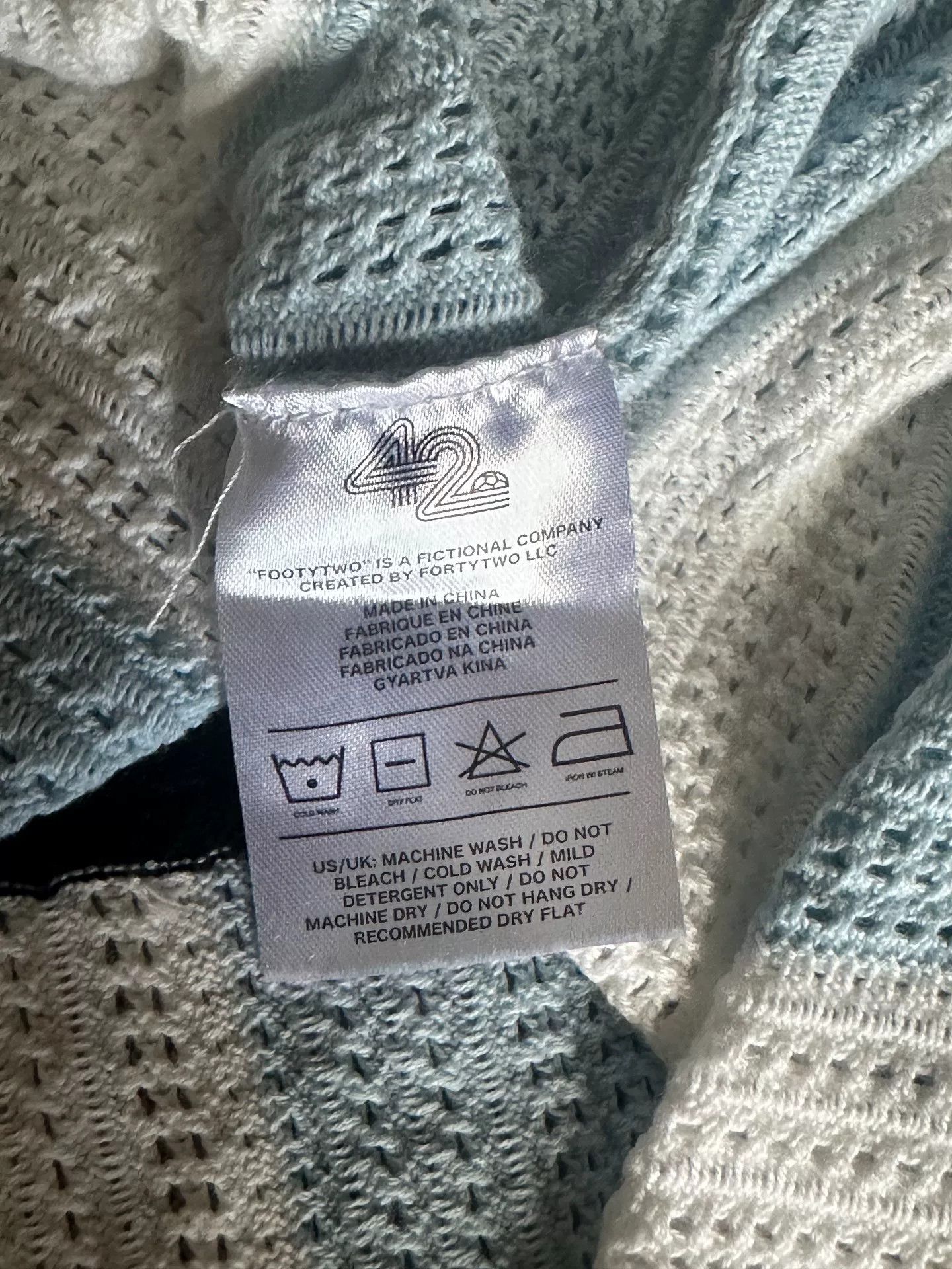 Other fortytwoco Hollow-out Knit Argentina No.10 Jersey Size US M / EU 48-50 / 2 - 4 Thumbnail