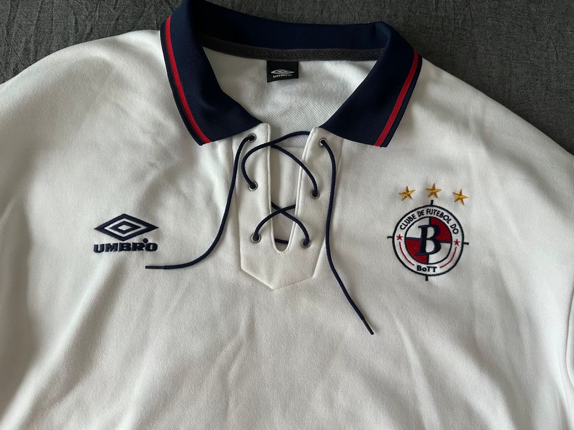 Umbro BOTT UMBRO Vintage Jersey Sweatshirt XL Size US XL / EU 56 / 4 - 4 Thumbnail