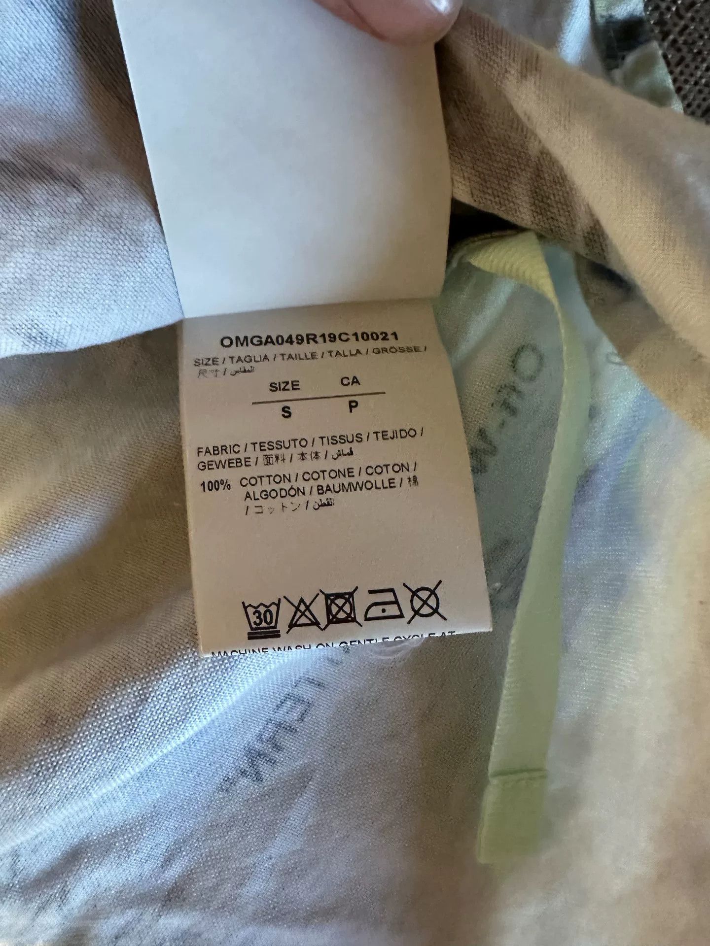 Off-White Off White 19SS Oil Painting Short Sleeve Shirt Size US S / EU 44-46 / 1 - 4 Thumbnail